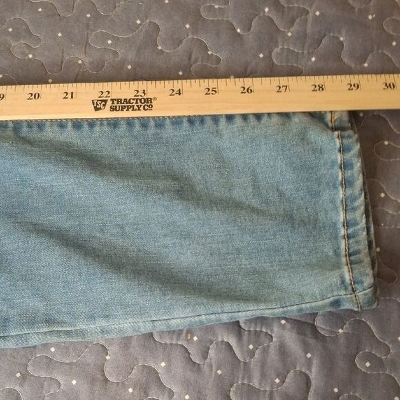 Crown & Ivy Striaght Blue Denim Jeans size 10 - Picture 7 of 7